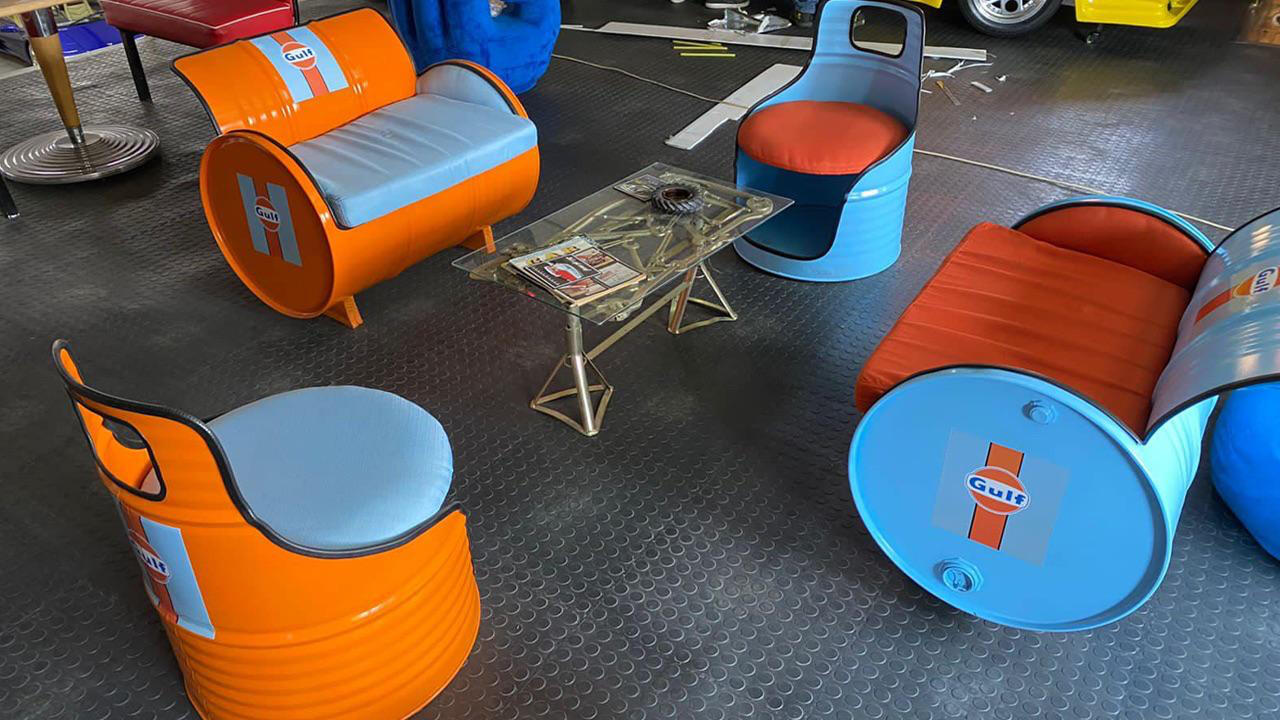 Residential used for commercial drums